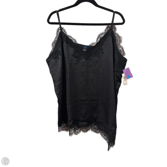 Top Sleeveless By Old Navy In Black, Size: 1x