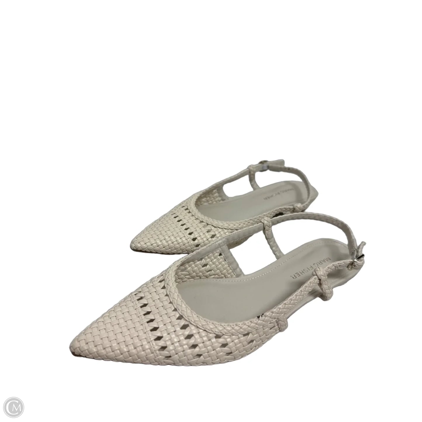 Shoes Flats By Marc Fisher In White, Size: 8.5