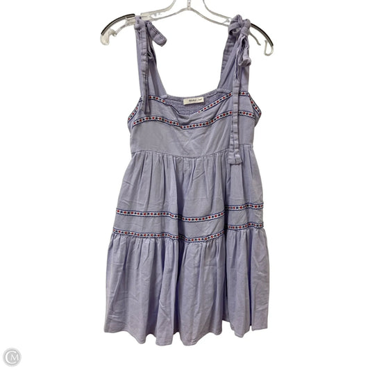 Dress Casual Short By Mustard Seed In Purple, Size: L