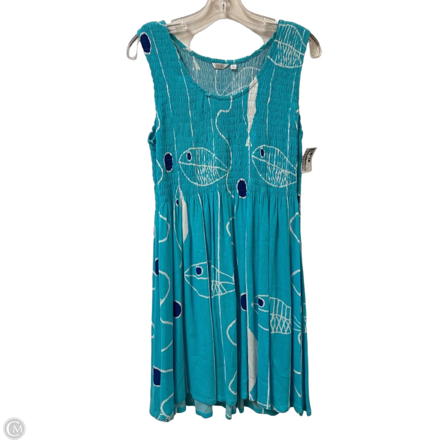 Dress Casual Midi By Kaktus In Blue, Size: M