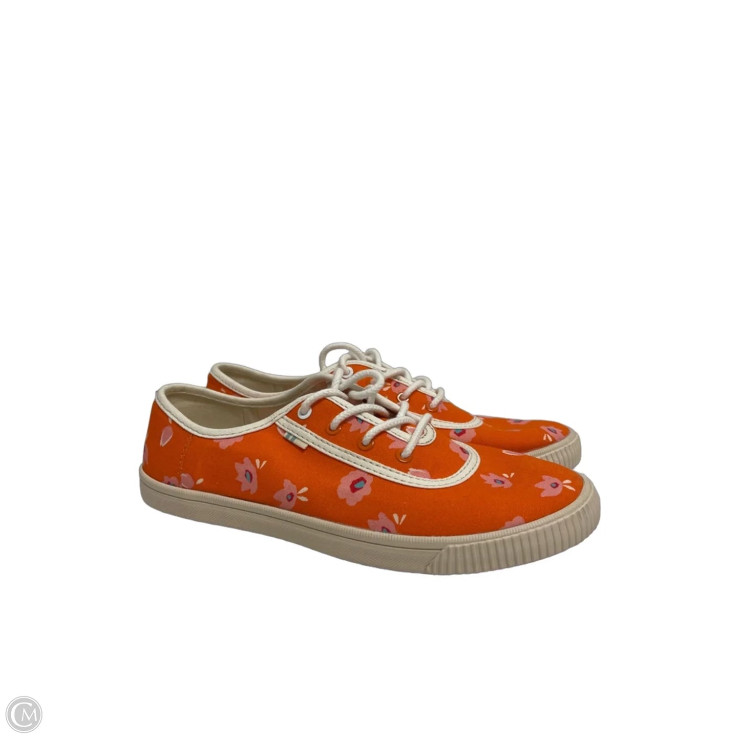 Shoes Sneakers By Toms In Orange, Size: 6