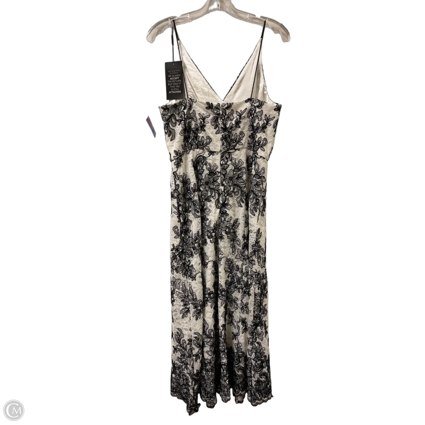 Dress Casual Maxi By White House Black Market In Black & White, Size: S