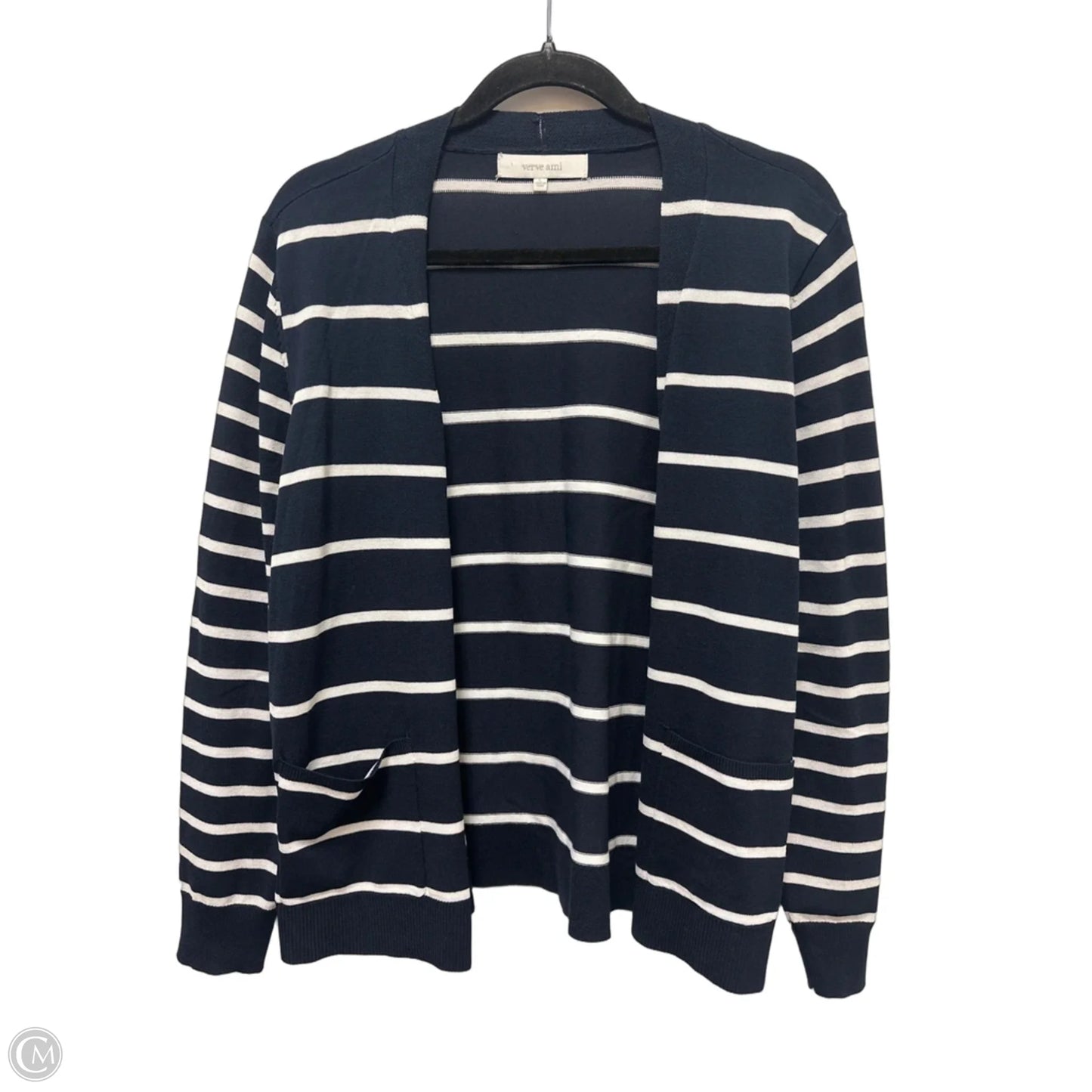 Sweater Cardigan By Verve Ami In Navy, Size: L