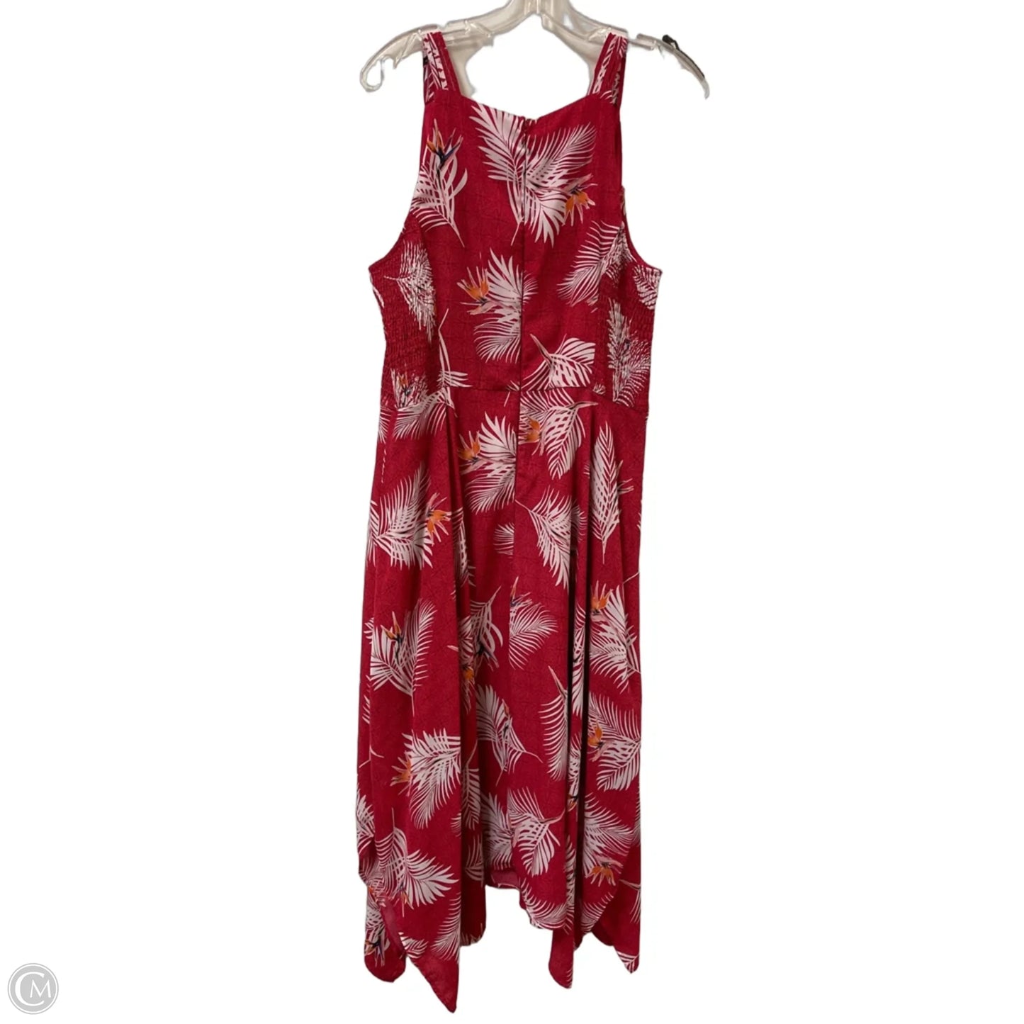 Dress Casual Maxi By Apt 9 In Pink, Size: Xl