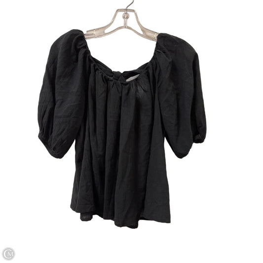 Top Short Sleeve By Old Navy In Black, Size: M