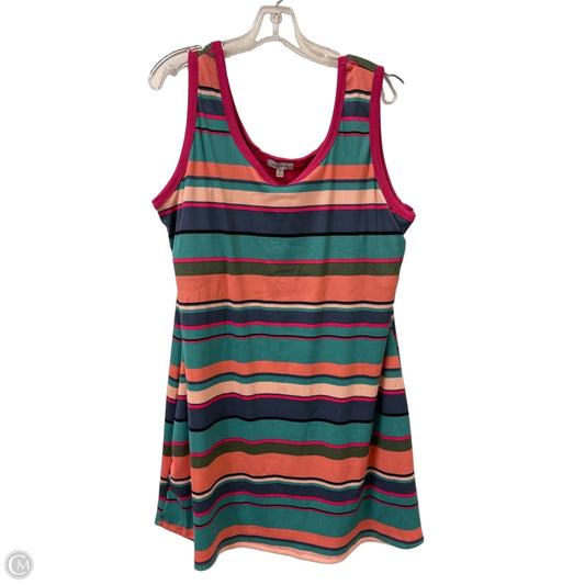 Dress Casual Midi By White Birch In Multi-colored, Size: 3x