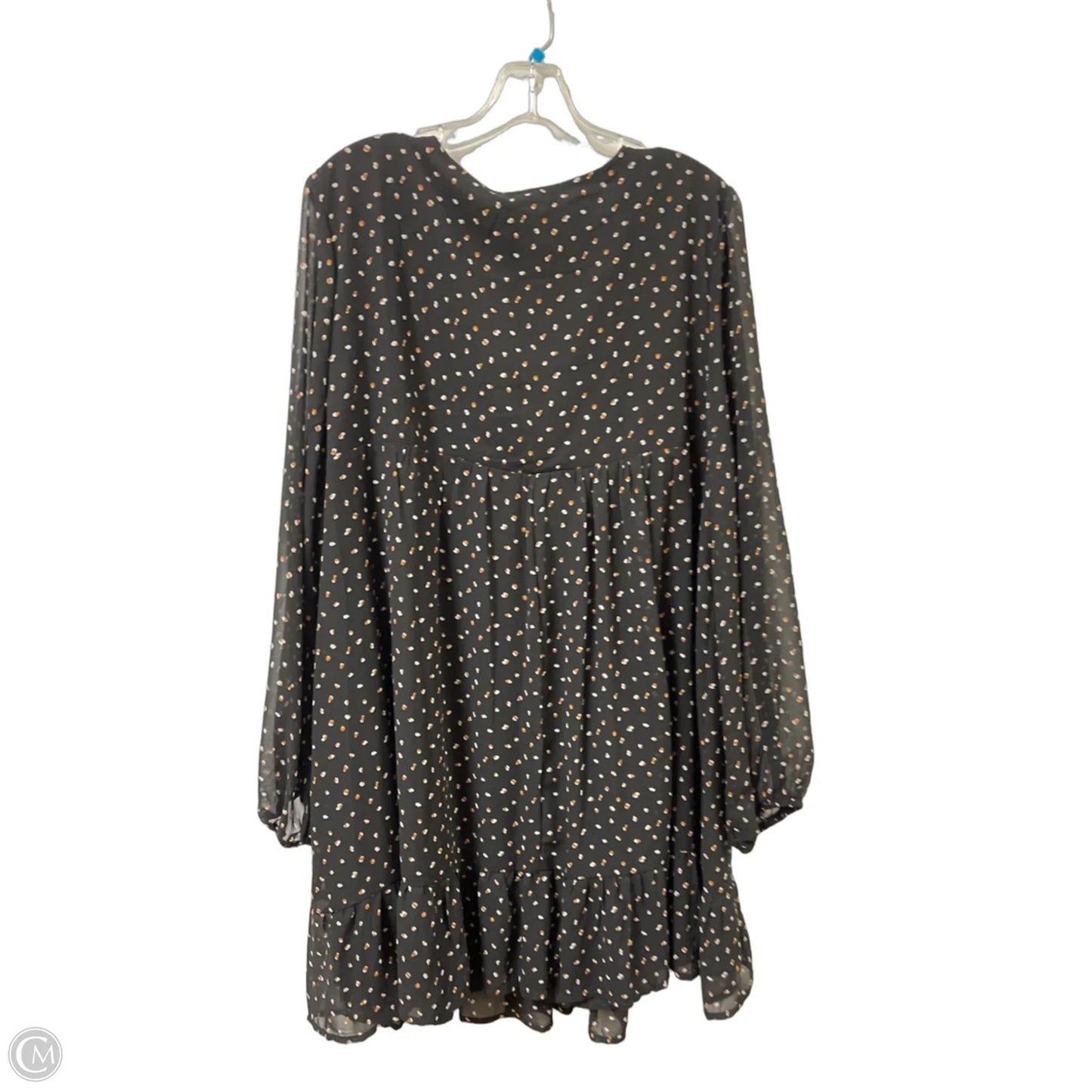 Dress Casual Midi By Rusttydustty In Bronze, Size: 2x