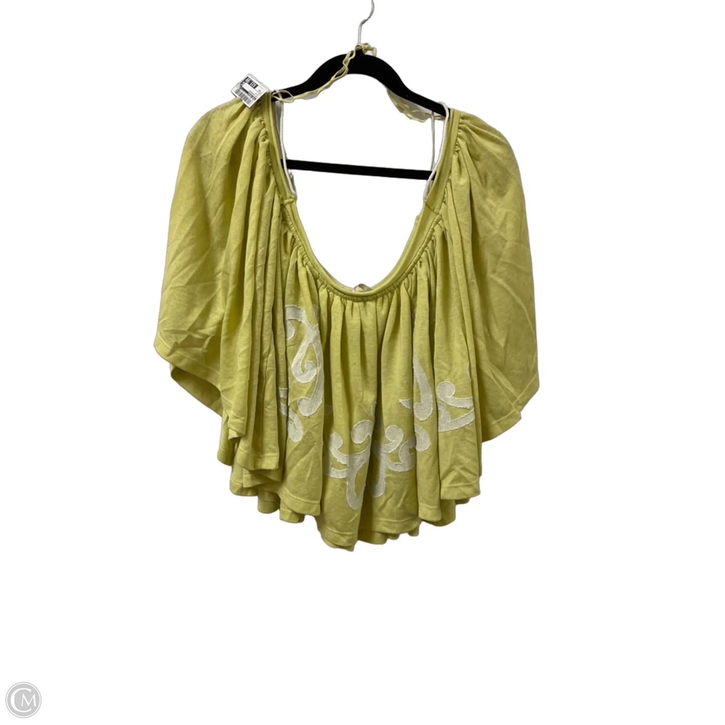 Top Sleeveless By Free People In Yellow, Size: Sp