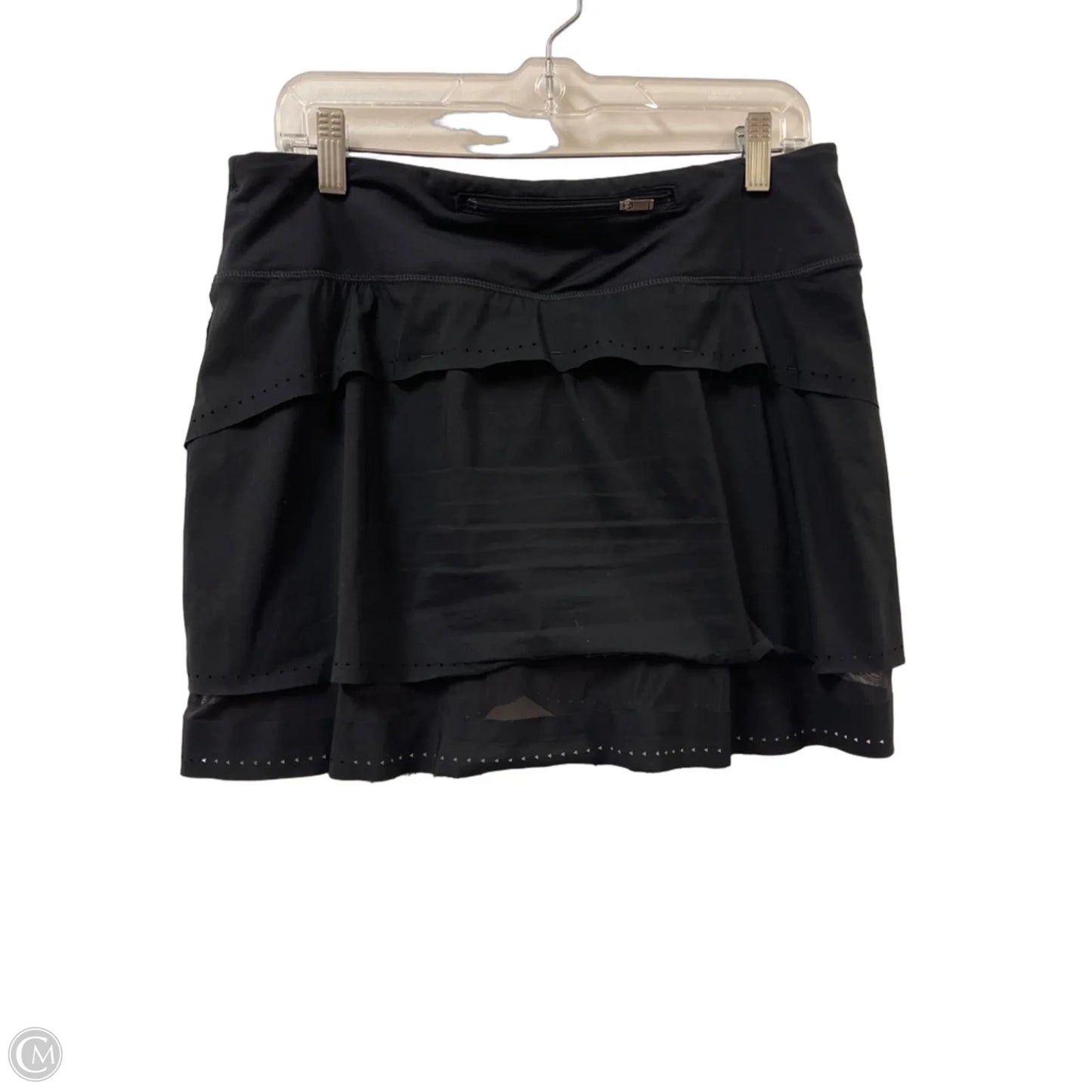 Athletic Skort By Athleta In Black, Size: M