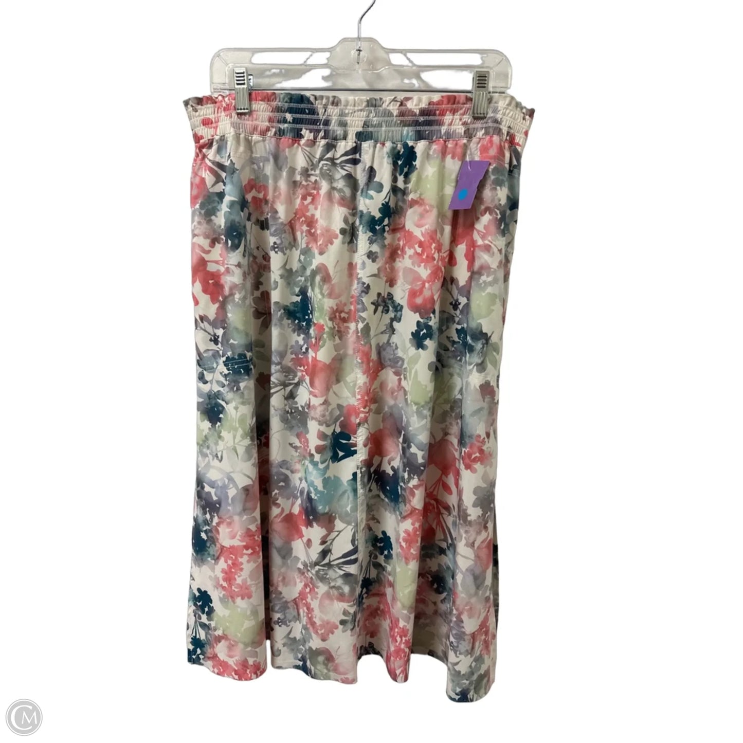 Athletic Skirt By Athleta In Floral Print, Size: 12