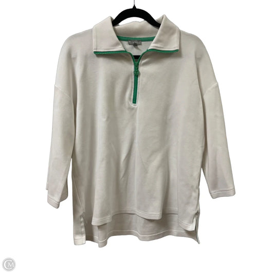 Sweater By Talbots In White, Size: Lp