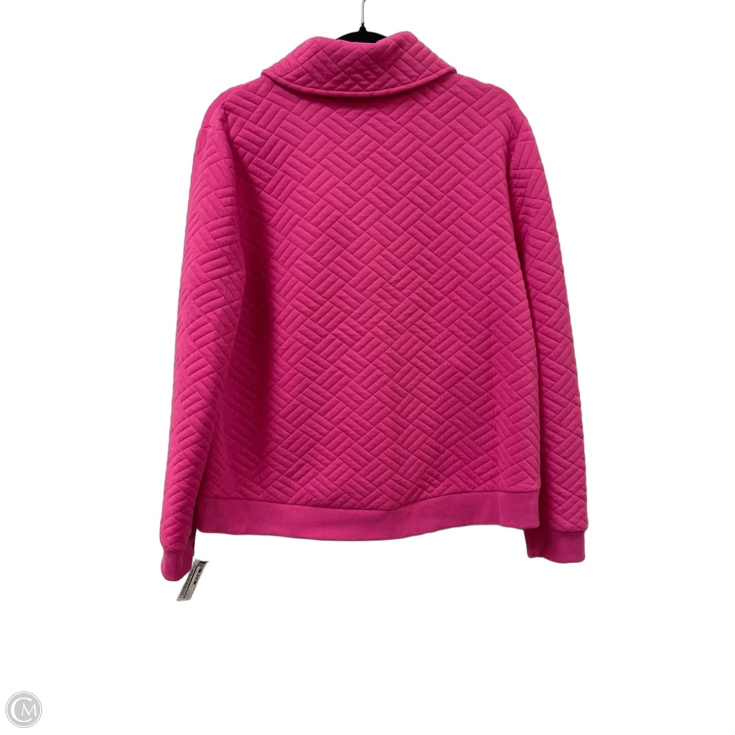 Sweater By Talbots In Pink, Size: L