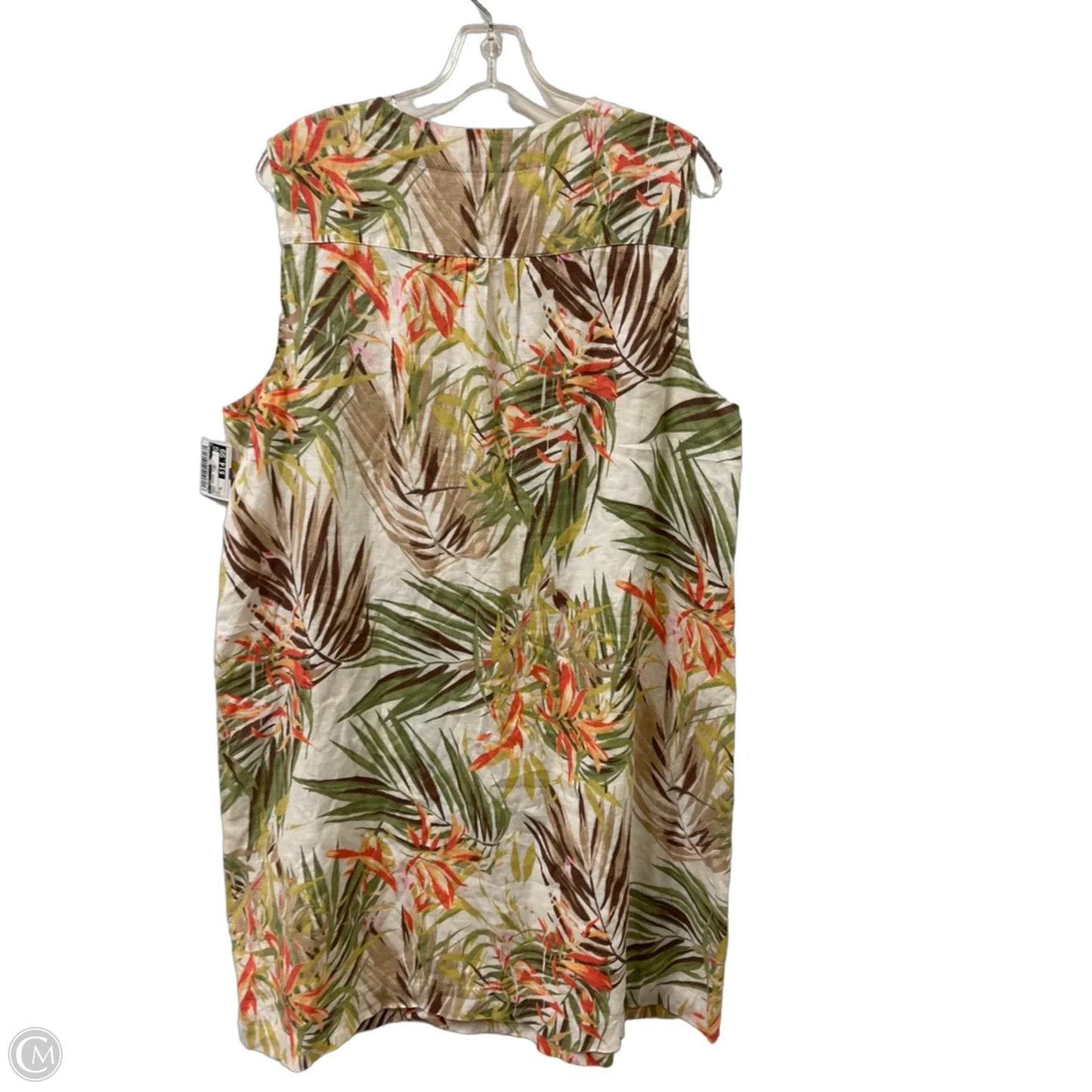 Dress Casual Midi By J. Jill In Green, Size: Xl