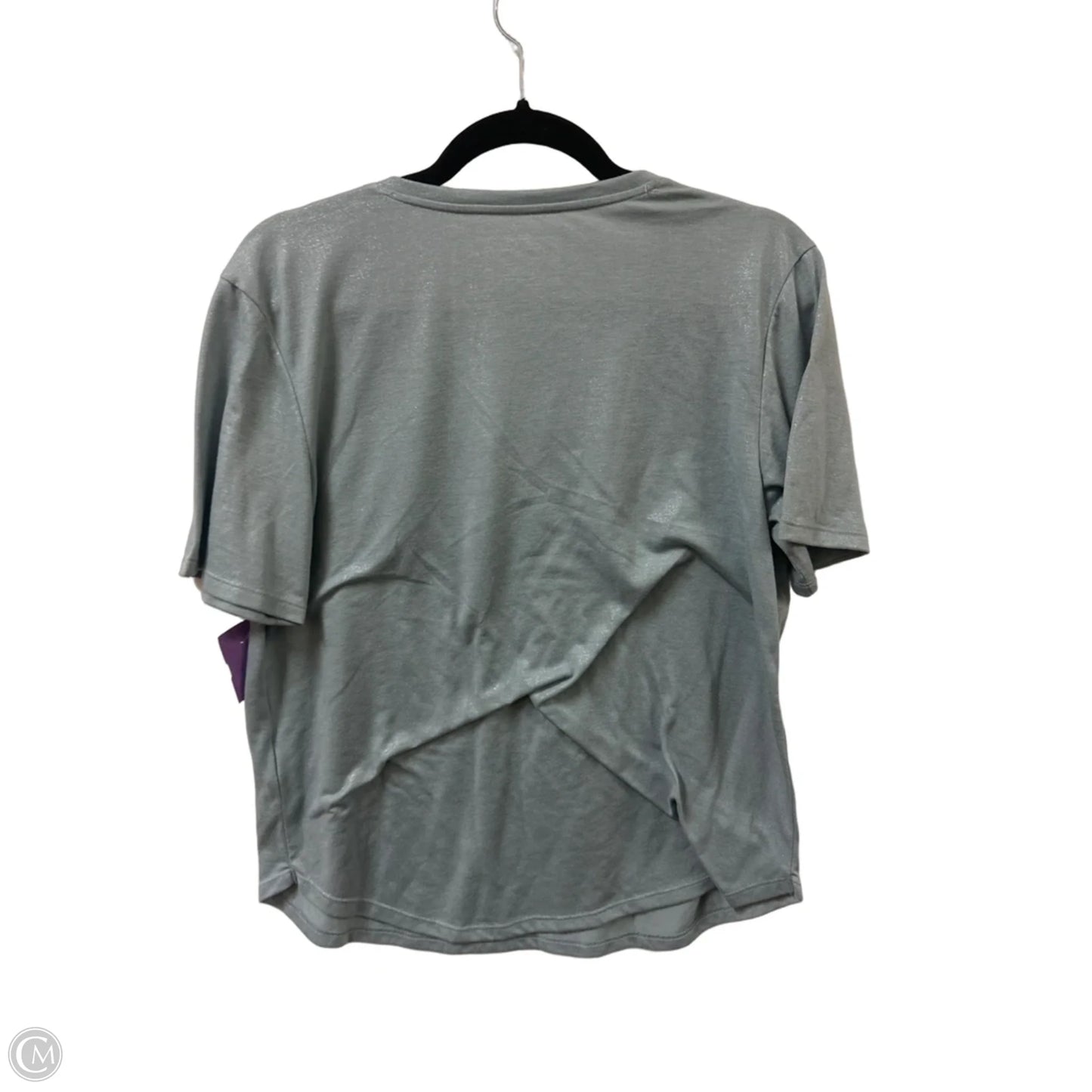 Top Short Sleeve By Anthropologie In Blue, Size: S