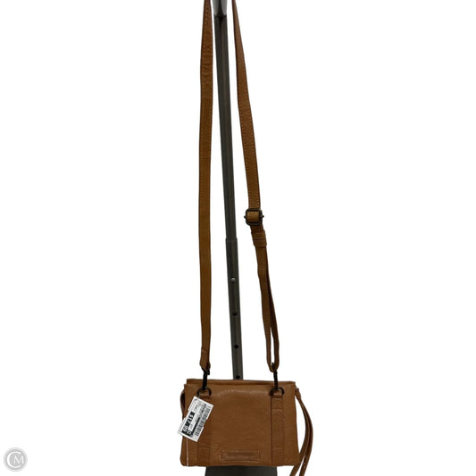 Crossbody Leather By Lucky Brand, Size: Small
