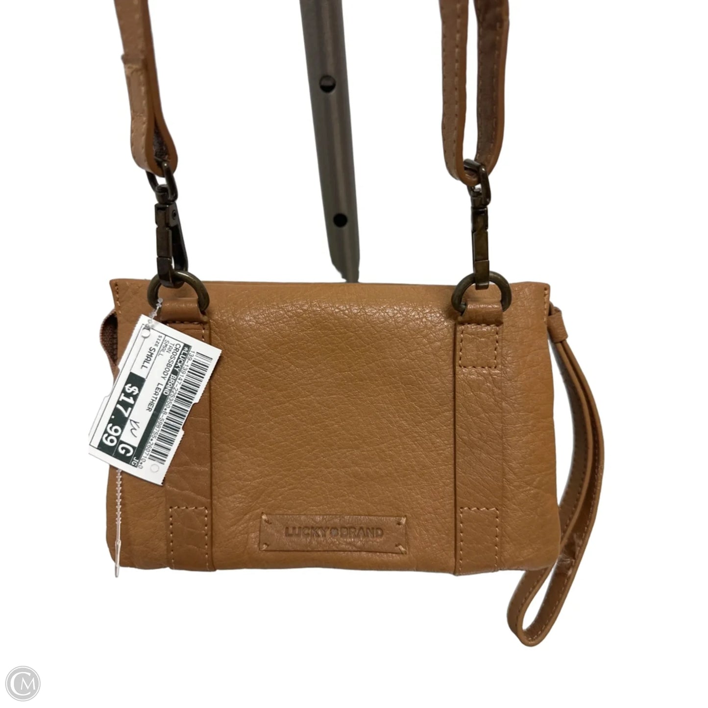 Crossbody Leather By Lucky Brand, Size: Small