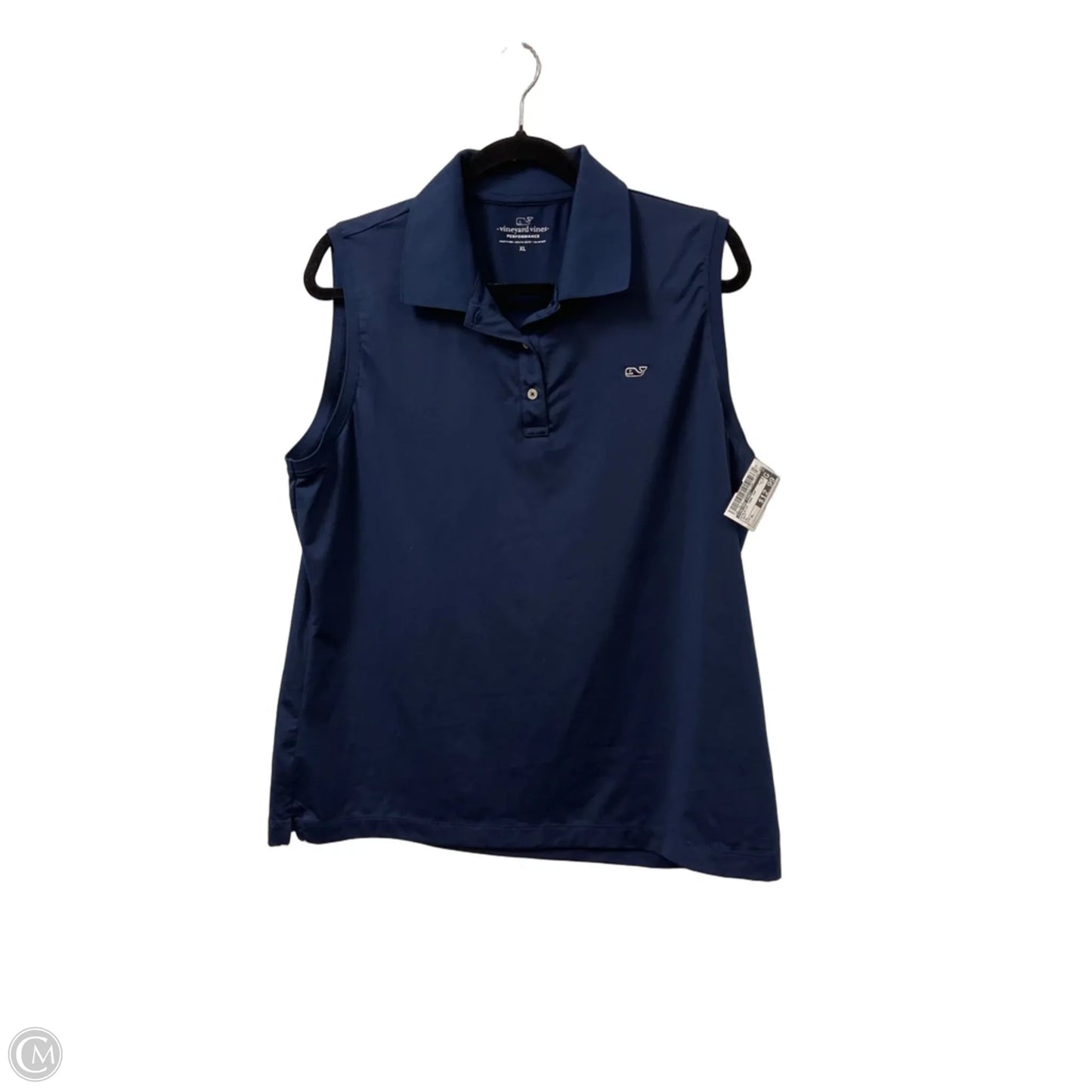 Athletic Tank Top By Vineyard Vines In Navy, Size: Xl