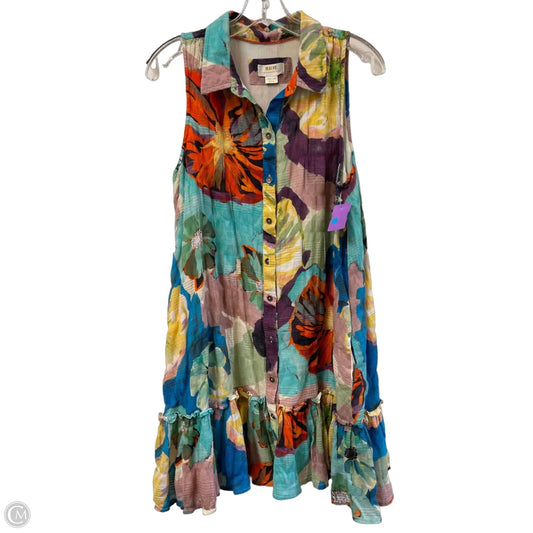Dress Casual Midi By Maeve In Multi-colored, Size: M
