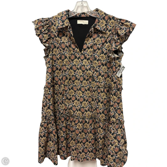 Dress Casual Midi By Pinch In Floral Print, Size: M