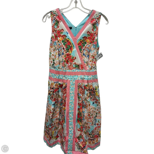 Dress Casual Midi By Talbots In Multi-colored, Size: S