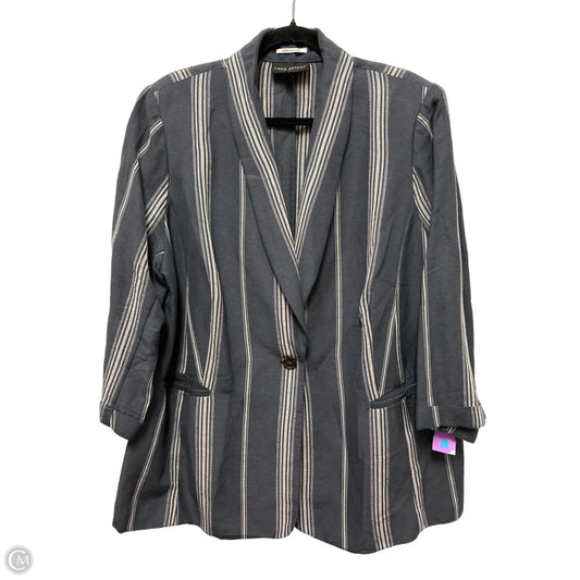 Blazer By Lane Bryant In Blue, Size: 2x