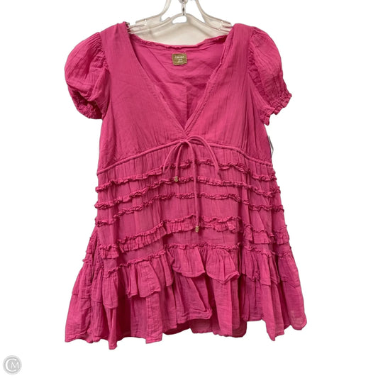 Dress Casual Short By Free People In Pink, Size: Xs