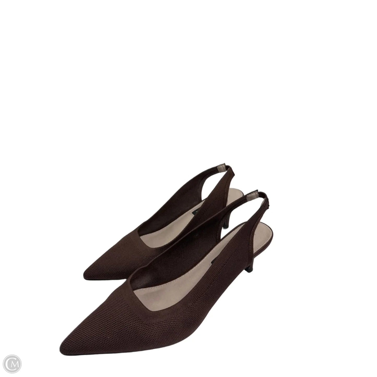 Shoes Heels Kitten By French Connection In Brown, Size: 8