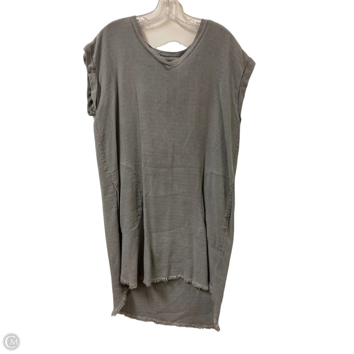 Dress Casual Midi By Velvet Heart In Grey, Size: L