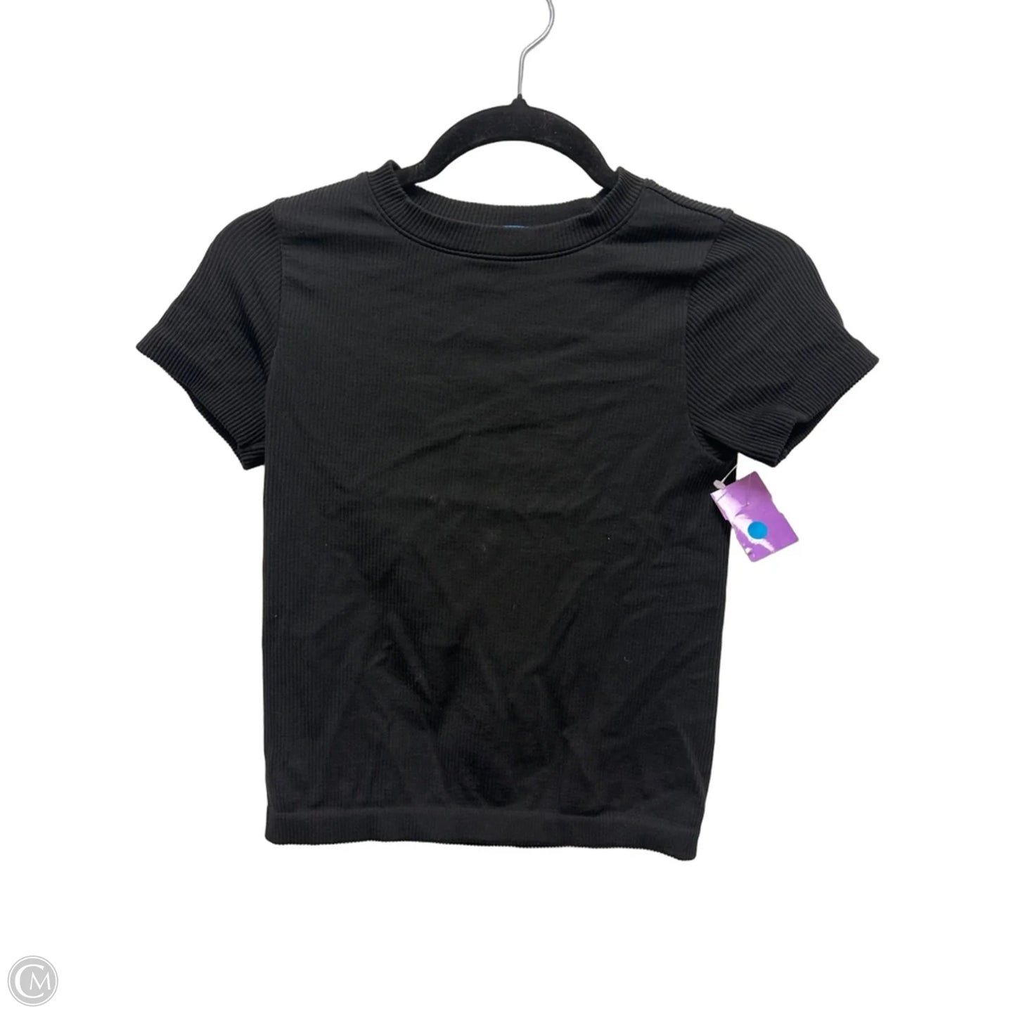 Top Short Sleeve By Old Navy In Black, Size: M