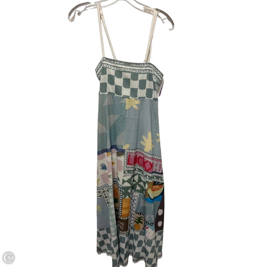 Dress Casual Maxi By Clothes Mentor In Multi-colored, Size: M