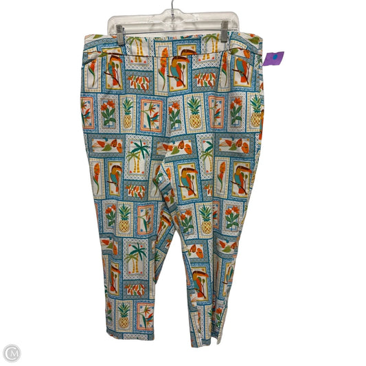 Pants Leggings By Cato In Multi-colored, Size: 18