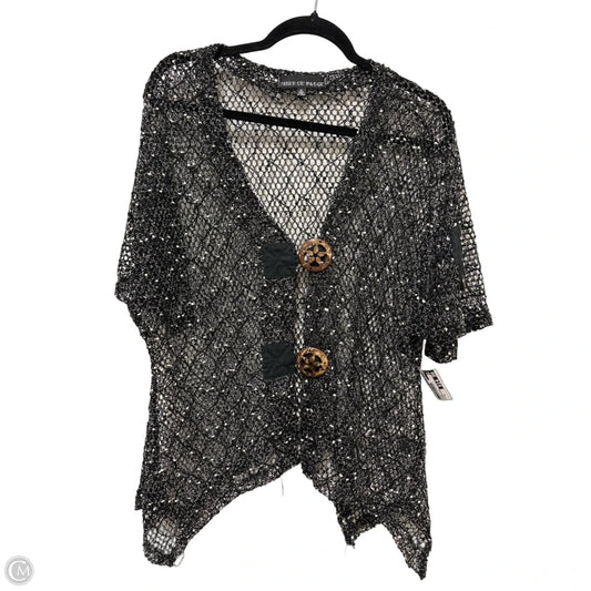 Sweater Cardigan By Clothes Mentor In Black, Size: Xl