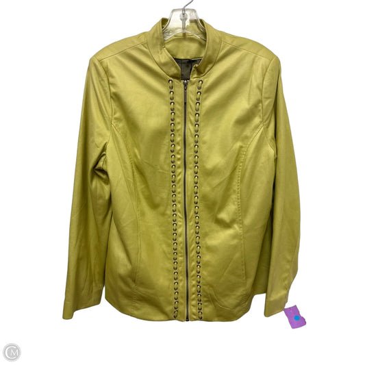Jacket Moto By Tanjay In Green, Size: L
