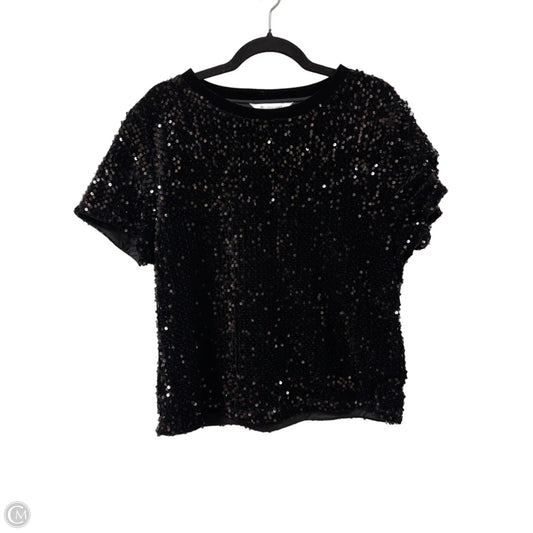 Top Short Sleeve By Sanctuary In Black, Size: Xl