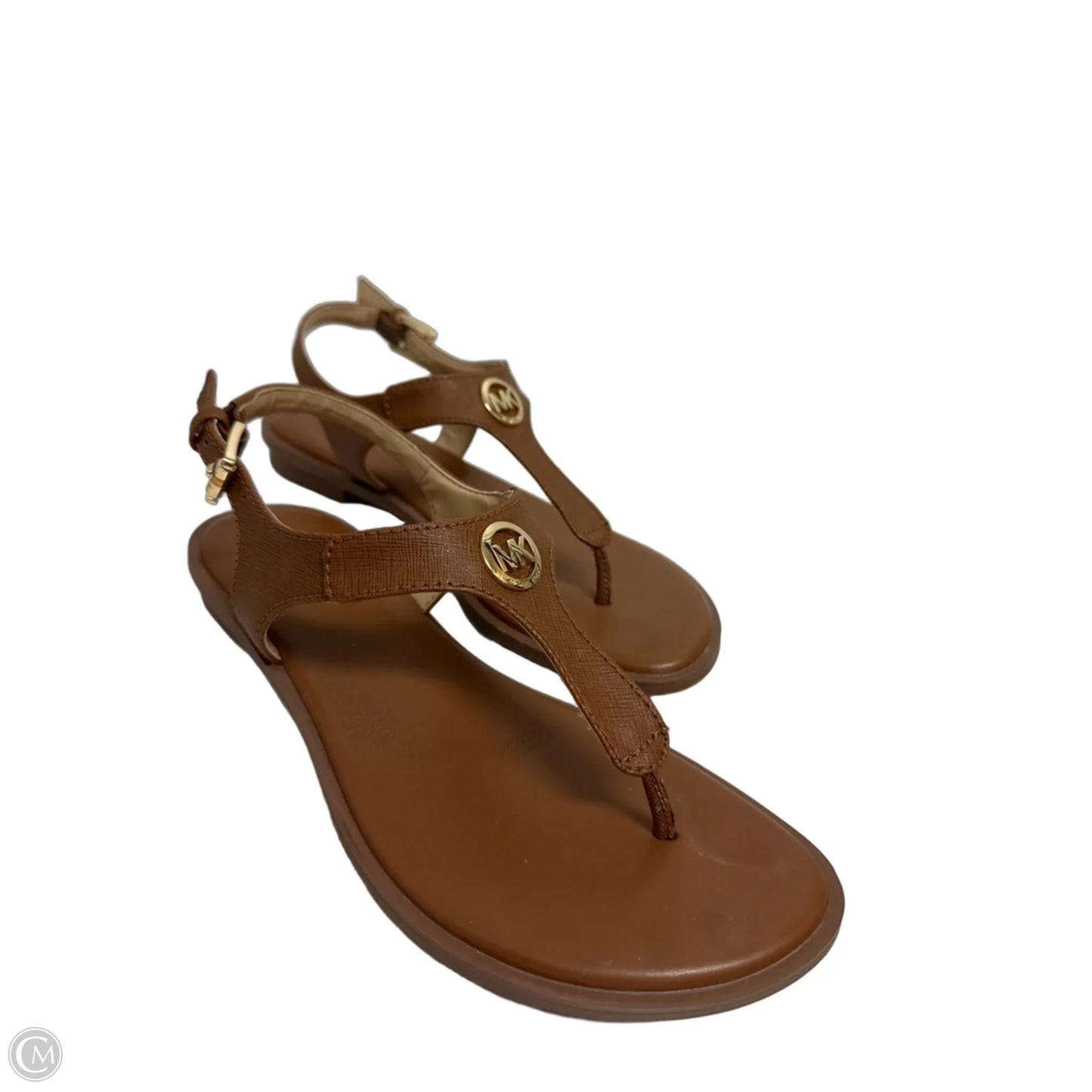 Sandals Flats By Michael By Michael Kors In Brown, Size: 6