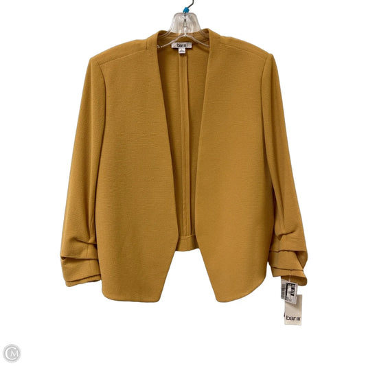 Blazer By Bar Iii In Yellow, Size: L