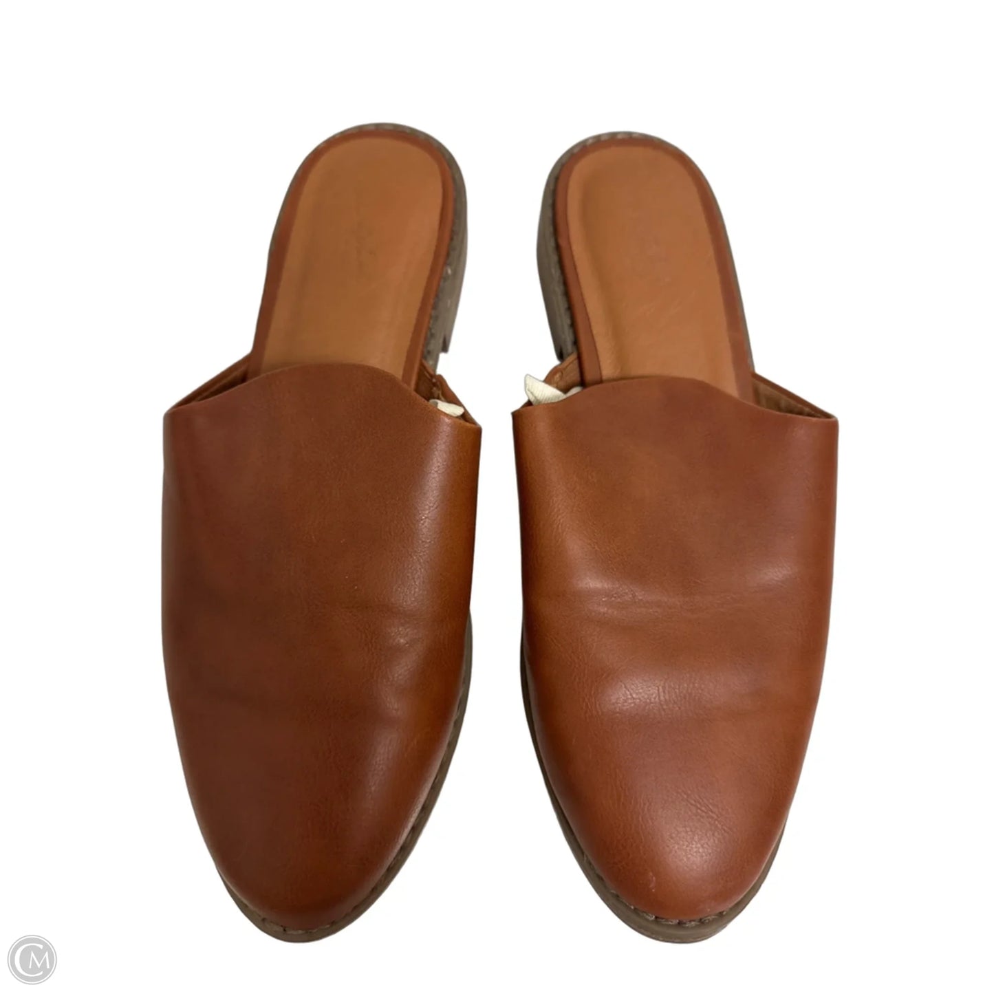 Shoes Flats By Universal Thread In Brown, Size: 7