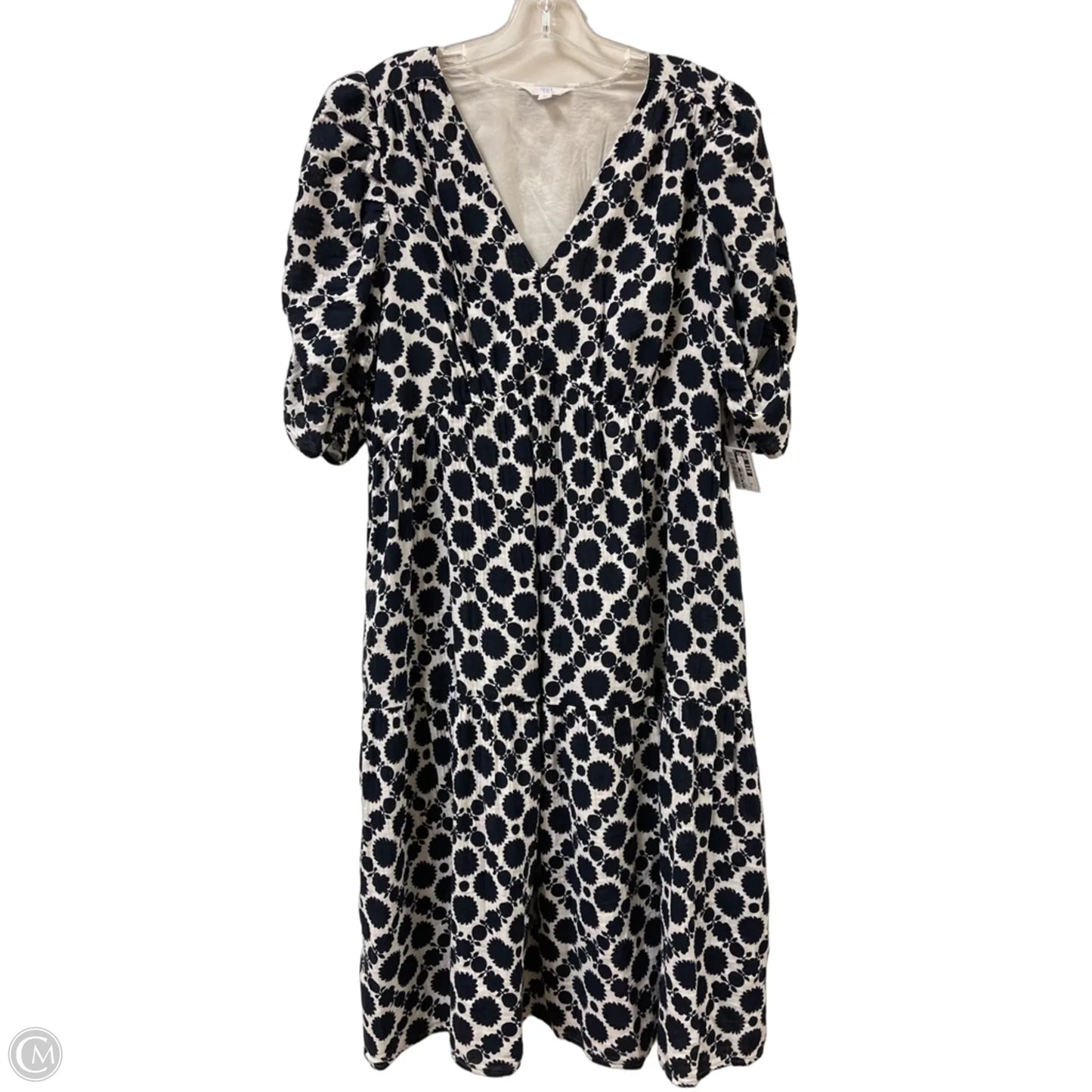 Dress Casual Maxi By Time And Tru In Navy, Size: Xl