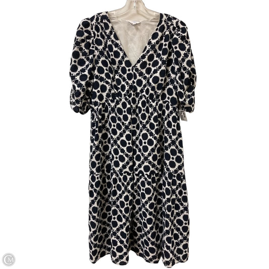 Dress Casual Maxi By Time And Tru In Navy, Size: Xl