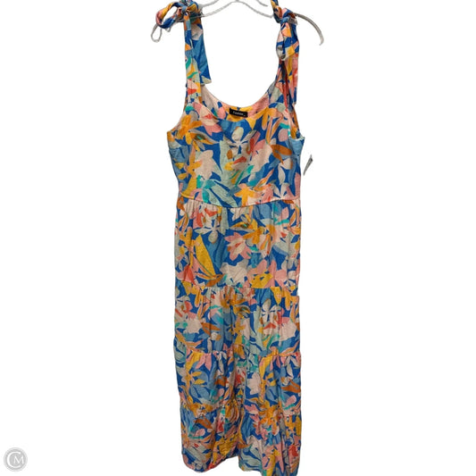 Dress Casual Maxi By Clothes Mentor In Floral Print, Size: M