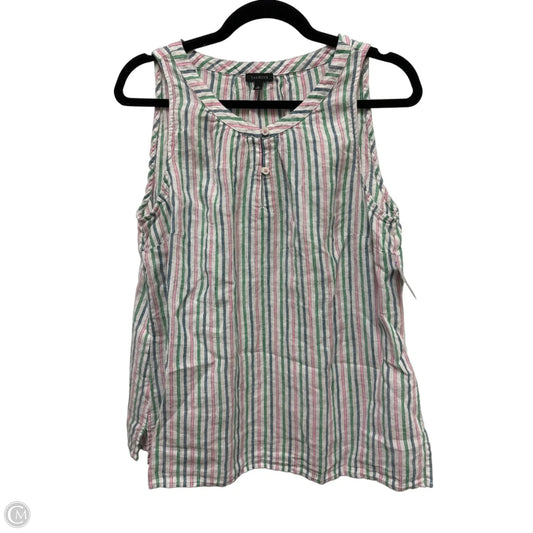 Top Long Sleeve By Talbots In Multi-colored, Size: M