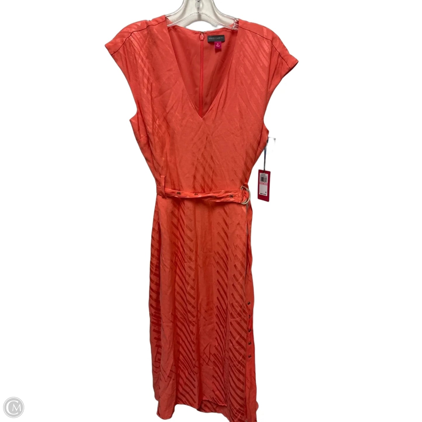 Dress Casual Maxi By Vince Camuto In Orange, Size: M