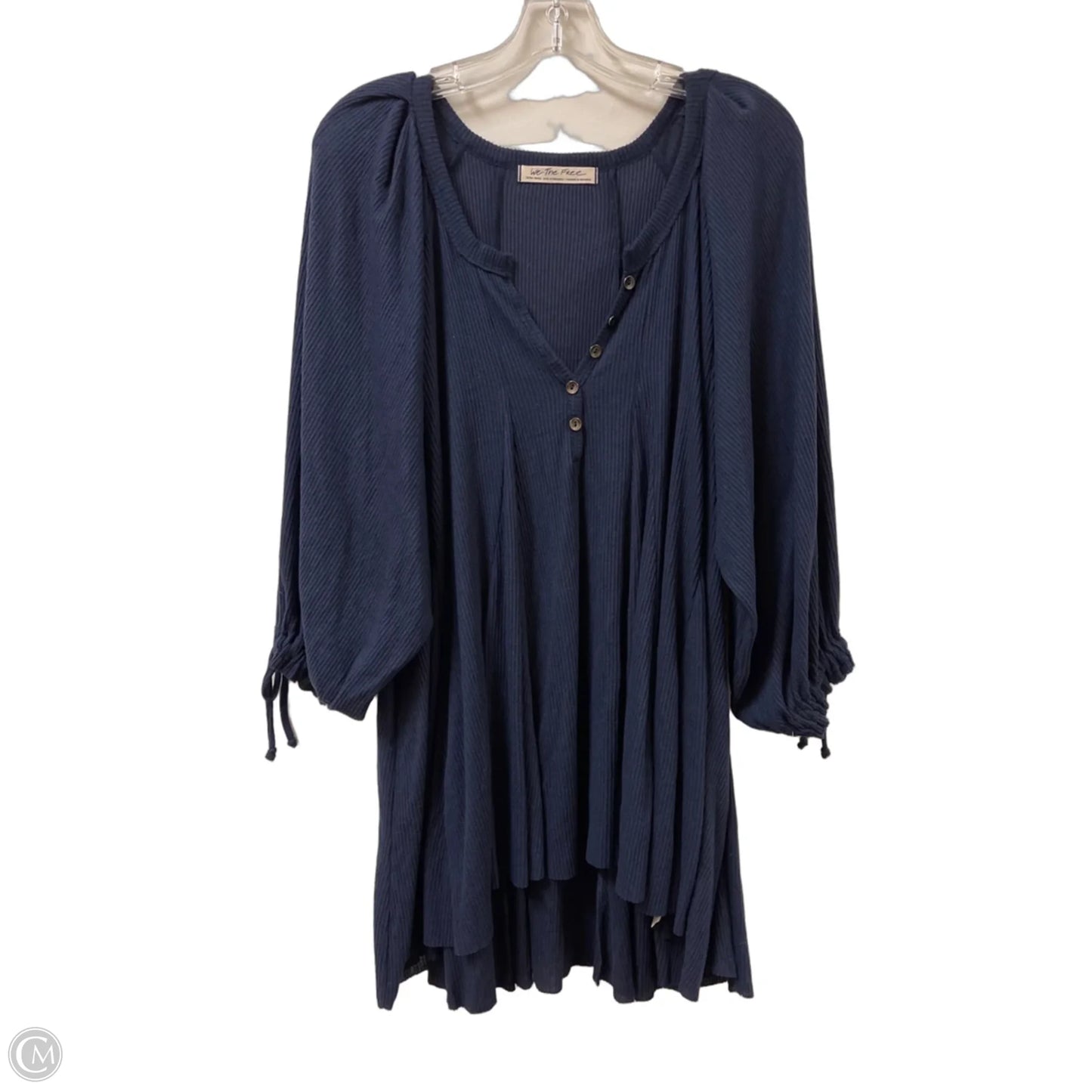 Tunic Long Sleeve By We The Free In Navy, Size: Xs