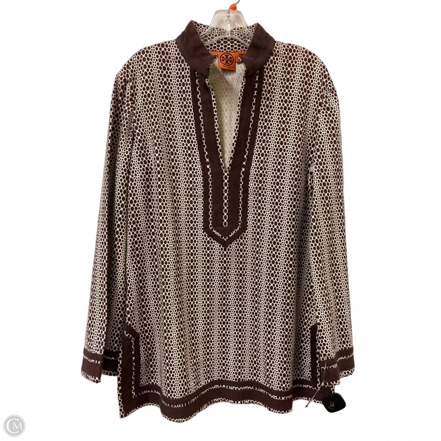 Dress Designer By Tory Burch In Brown, Size: L