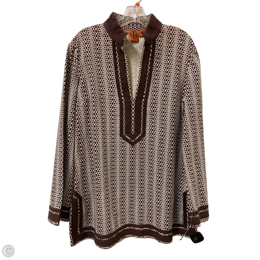 Dress Designer By Tory Burch In Brown, Size: L