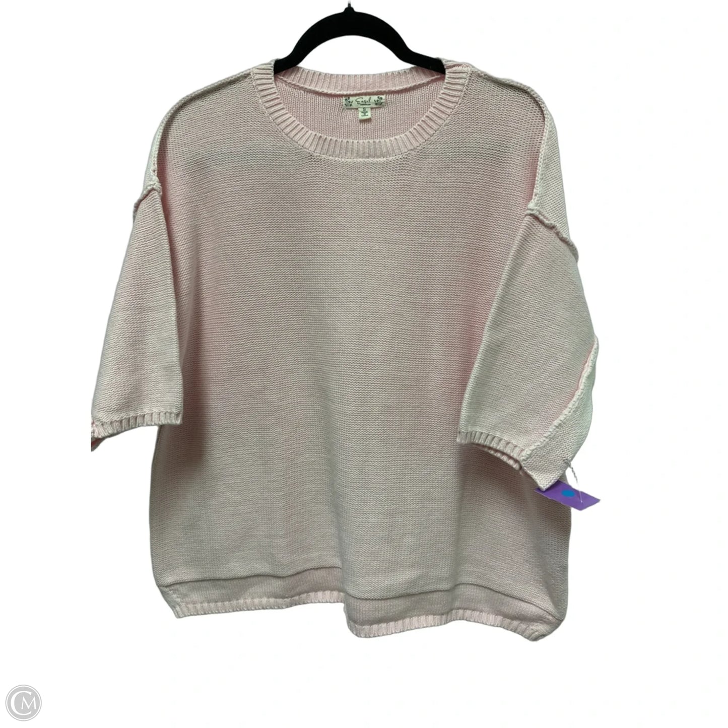 Sweater By Easel In Pink, Size: S