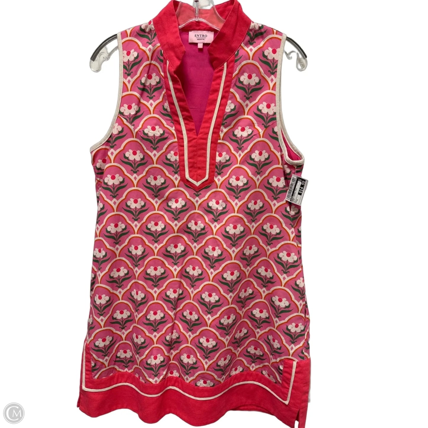 Dress Casual Midi By Entro In Pink, Size: M