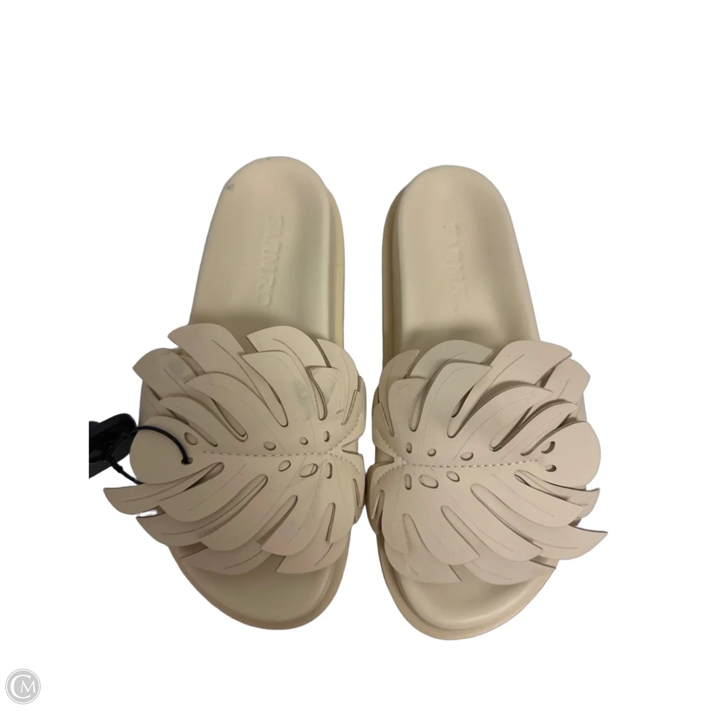 Sandals Flats By Farm Rio In Cream, Size: 7.5