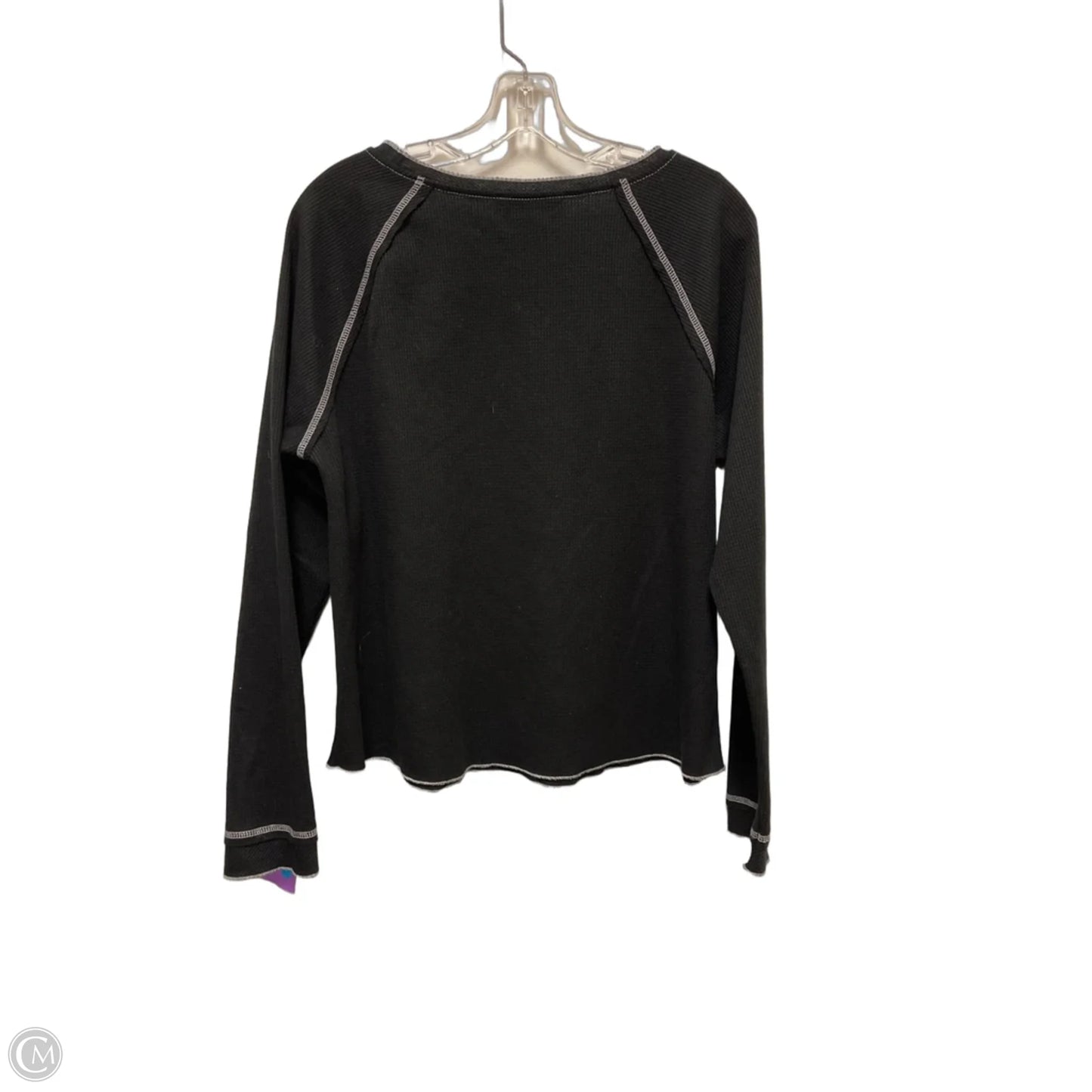 Top Long Sleeve By Dokotoo In Black, Size: L