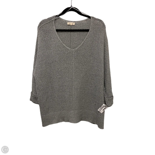 Sweater By Ee Some In Grey, Size: L
